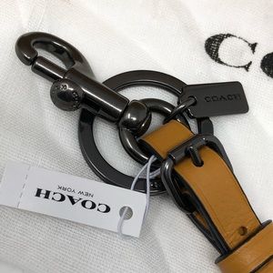 Coach Accessories - Coach Leather Luggage Tag Coach Accessories - Coach Leather Luggage Tag